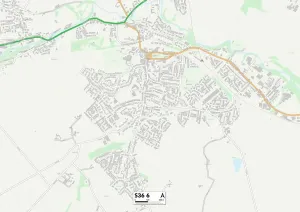 Barnsley S36 6 Karte