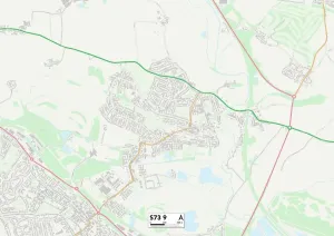 Barnsley S73 9 Karte