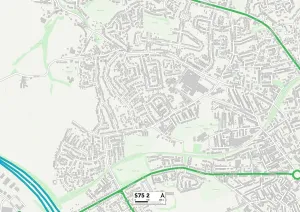 Barnsley S75 2 Karte
