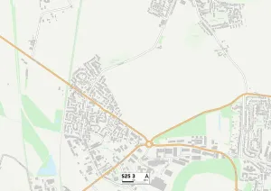 Rotherham S25 3 Karte