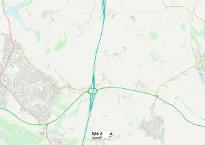 Rotherham S26 2 Karte