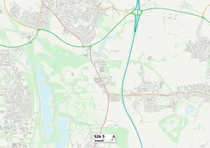 Rotherham S26 5 Karte