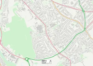 Rotherham S60 3 Karte