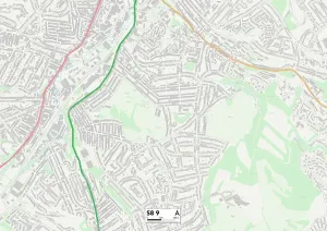 Sheffield S8 9 Karte
