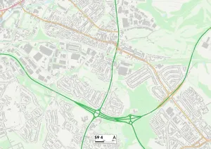 Schiffield S9 4 Karte
