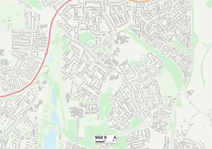 St Stevenage SG2 Karte