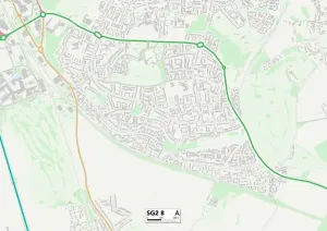 Stevensburg SG2 8 Karte