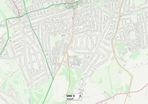SM - Sutton Drucke: Sutton SM2 5 Karte