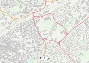 SN - Swindon Drucke: Swindon SN12 Karte