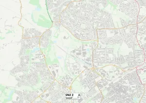 SN - Swindon Drucke: Swindon SN22 2 Karte