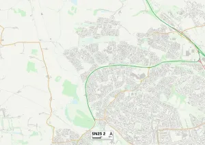 Swindon SN25 2 Karte