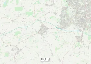 Swindon SN4 8 Karte