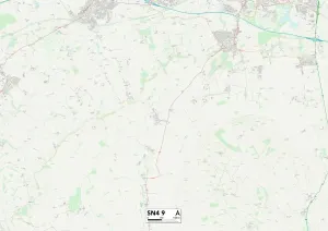 Swindon SN4 9 Karte