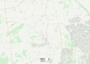 Swindon SN5 4 Karte