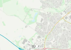 SN - Swindon Drucke: Swindon SN5 6 Karte