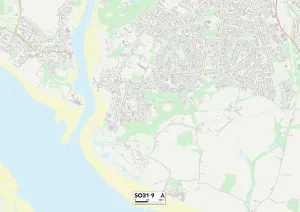 Ostleigh SO31 9 Karte