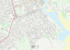 Neues Wald, SO41 3 Karte