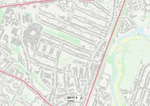 Südhampton SO17 3 Karte