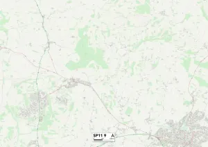 SP - Salisbury Drucke: Wertestal SP11 Karte