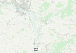 Wiltshire, SP5 3 Karte
