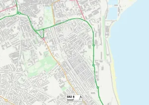 Sunderland SR2 8 Karte