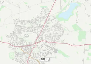 Somerset TA20 1 Karte