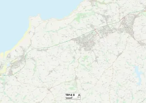 Kornwal TR14 0 Karte