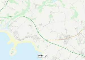 Kornwal TR17 0 Karte