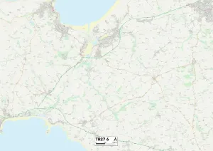 Kornwal TR27 6 Karte