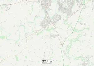 Stockton-on-Tees TS15 9 Karte