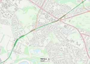Hounslow TW13 6 Karte