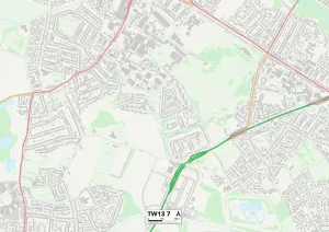 Hounslow TW13 7 Karte