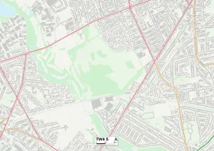 Hounslow TW4 5 Karte