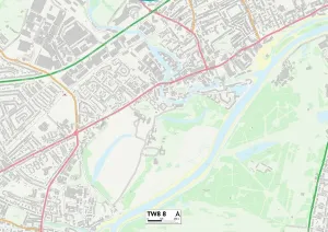 Hounslow TW8 8 Karte