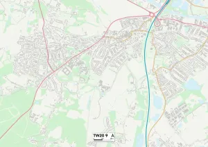 Runnymede TW20 9 Karte