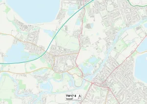 Spielhorne TW17 8 Karte