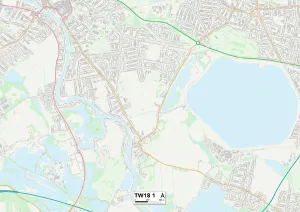 Spielhörne TW18 1 Karte