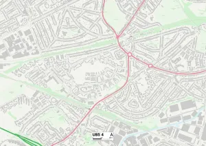 Ealing UB5 4 Karte