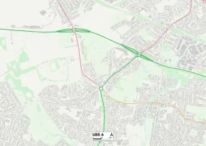 Ealing UB5 6 Karte