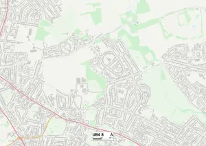 Hillingdon UB4 8 Karte