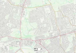 Ealing, London W7 - Karte