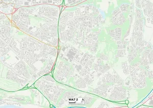 Haltown, WA7 2 Karte