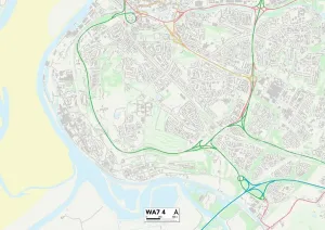 Haltown WA7 4 Karte