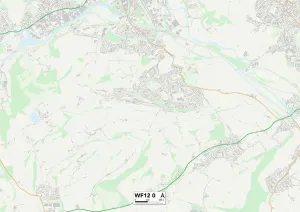 WF-12 Kirklees, Karte