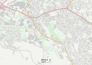 Kirklees WF-16 0 Karte