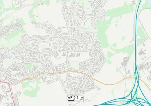 Wakefield WF10 3 Karte