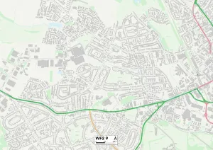 Wakefield WF2 9 Karte