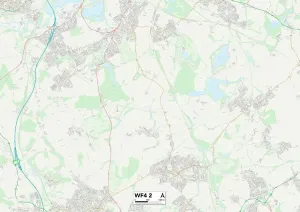 Wakefield WF4 2 Karte