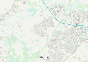 Wakefield WF6 2 Karte
