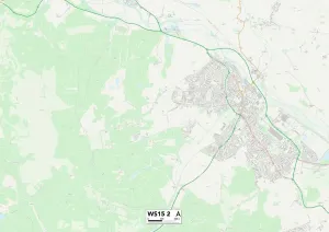 Cannock Chase WS15 2 Karte